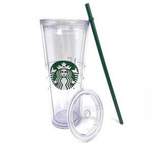 NWT Starbucks Cold Cup Clear, Double Wall Insulated, Venti 24oz